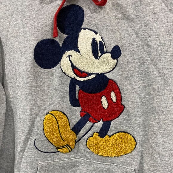 🎒✨ Disney Worlds Mickey Mouse Classic Hoodie Sweatshirt XS   Back-to-School - Picture 2 of 8